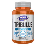 NOW Foods envase frontal de Tribulus 1000 mg con información clara de dosis