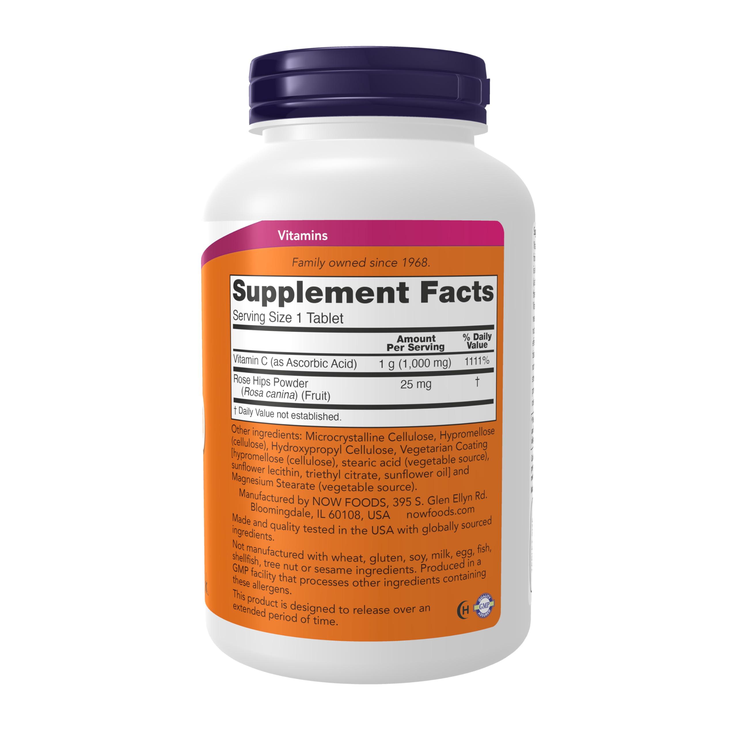 NOW Foods primer plano de la textura de la tableta para fácil ingestión