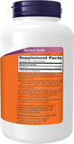 NOW Foods primer plano de cápsula vegetal destacando textura y pureza