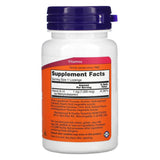NOW Foods primer plano de pastilla para chupar mostrando textura y color