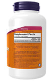 NOW Foods primer plano de cápsula vegetal mostrando textura y pureza
