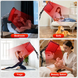 NoxLumina soporte ajustable en altura que facilita tratamiento sentado, de pie o tumbado