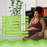 Nu Bloom gota de producto destacando textura ligera y absorción veloz