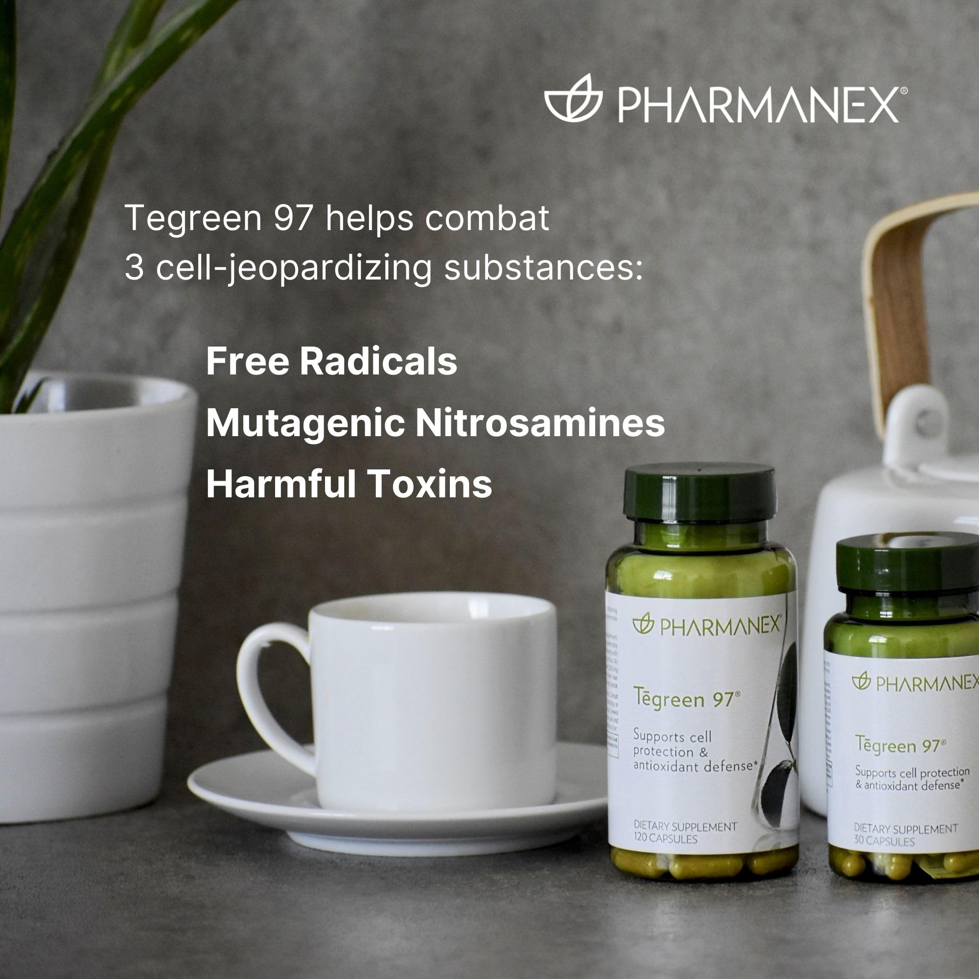 Nu Skin comparación de tamaño de cápsula para visualizar escala práctica