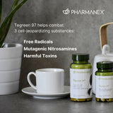 Nu Skin comparación de tamaño de cápsula para visualizar escala práctica