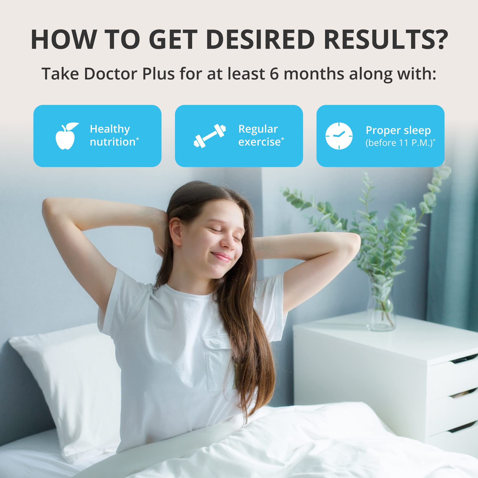 Etiqueta nutricional de NuBest Doctor Plus mostrando valores y lista de ingredientes
