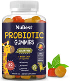 NuBest envase frontal mostrando sabores fresa y naranja y formato vegano