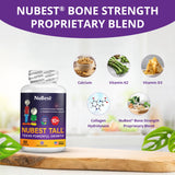 NuBest bote abierto con tabletas visibles para fácil consumo