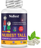 NuBest Tall frente del envase mostrando diseño y sellos de calidad