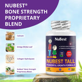 NuBest Tall etiqueta nutricional en detalle para ver ingredientes clave