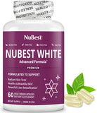 NuBest junto a una moneda para comparar tamaño y dosis diaria