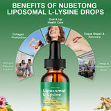 Nubetong etiqueta con lista de vitaminas y blend herbal visible