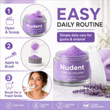 Nudent Collasmile comparación de tamaño 50g para referencia de uso