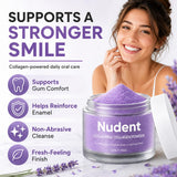 Nudent Collasmile rótulo legible con indicaciones de uso y precauciones