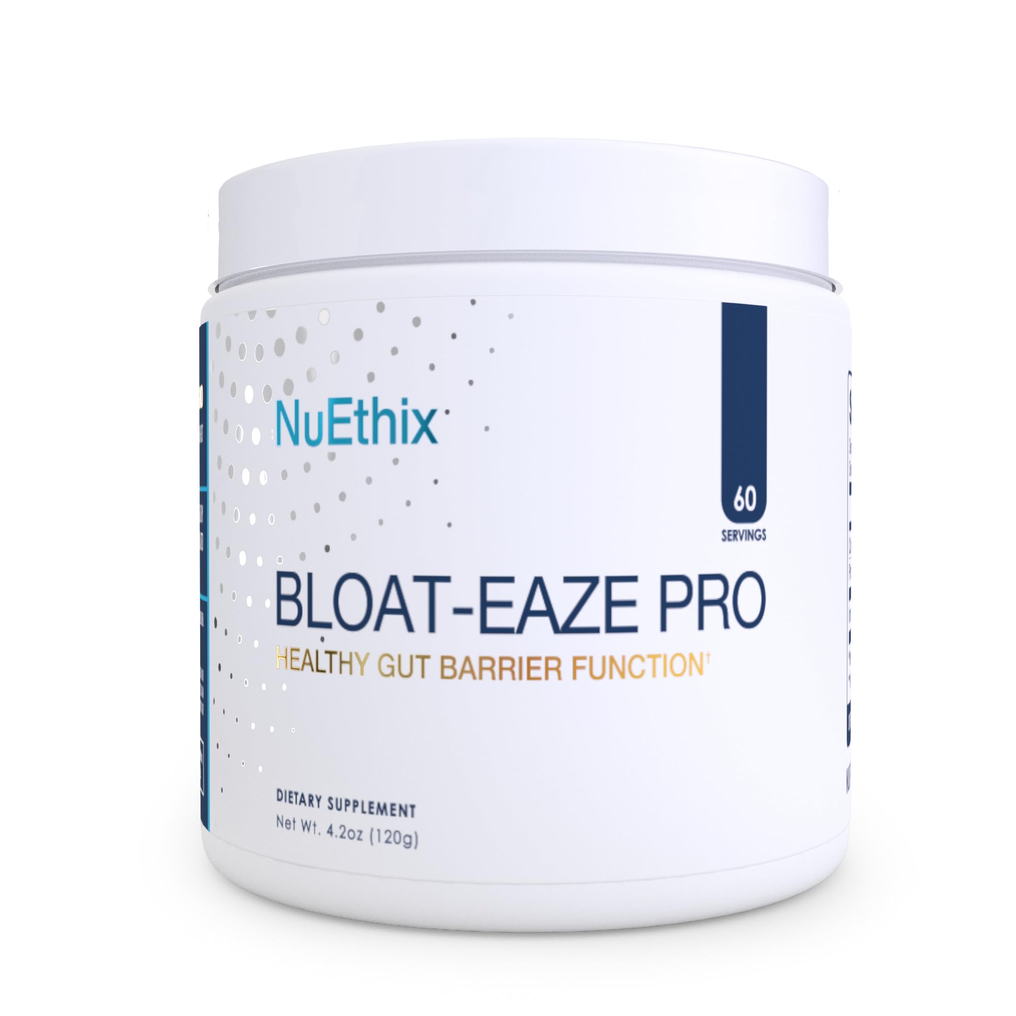 NuEthix envase frontal mostrando el producto y beneficio digestivo