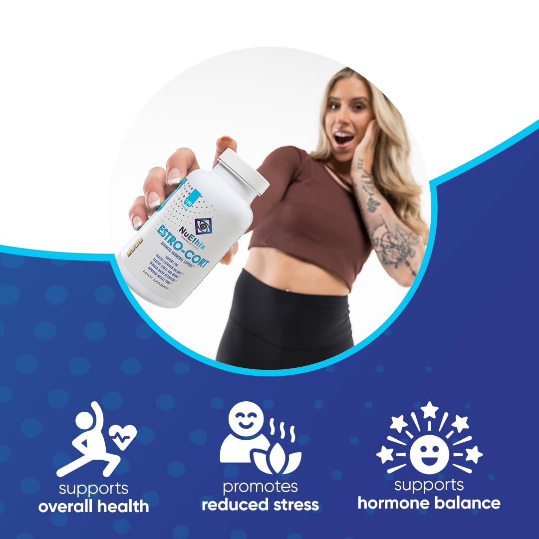 NuEthix Estro-Cort en ambiente relajado mostrando apoyo al bienestar