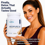 NuEthix Formulations producto en mesa nocturna, apoya rutina de bienestar