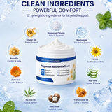 NUEVIDA etiqueta con ingredientes clave magnesio niacinamida visible