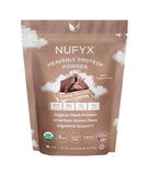 NUFYX envase frontal Dreamy Chocolate mostrando etiqueta y beneficios