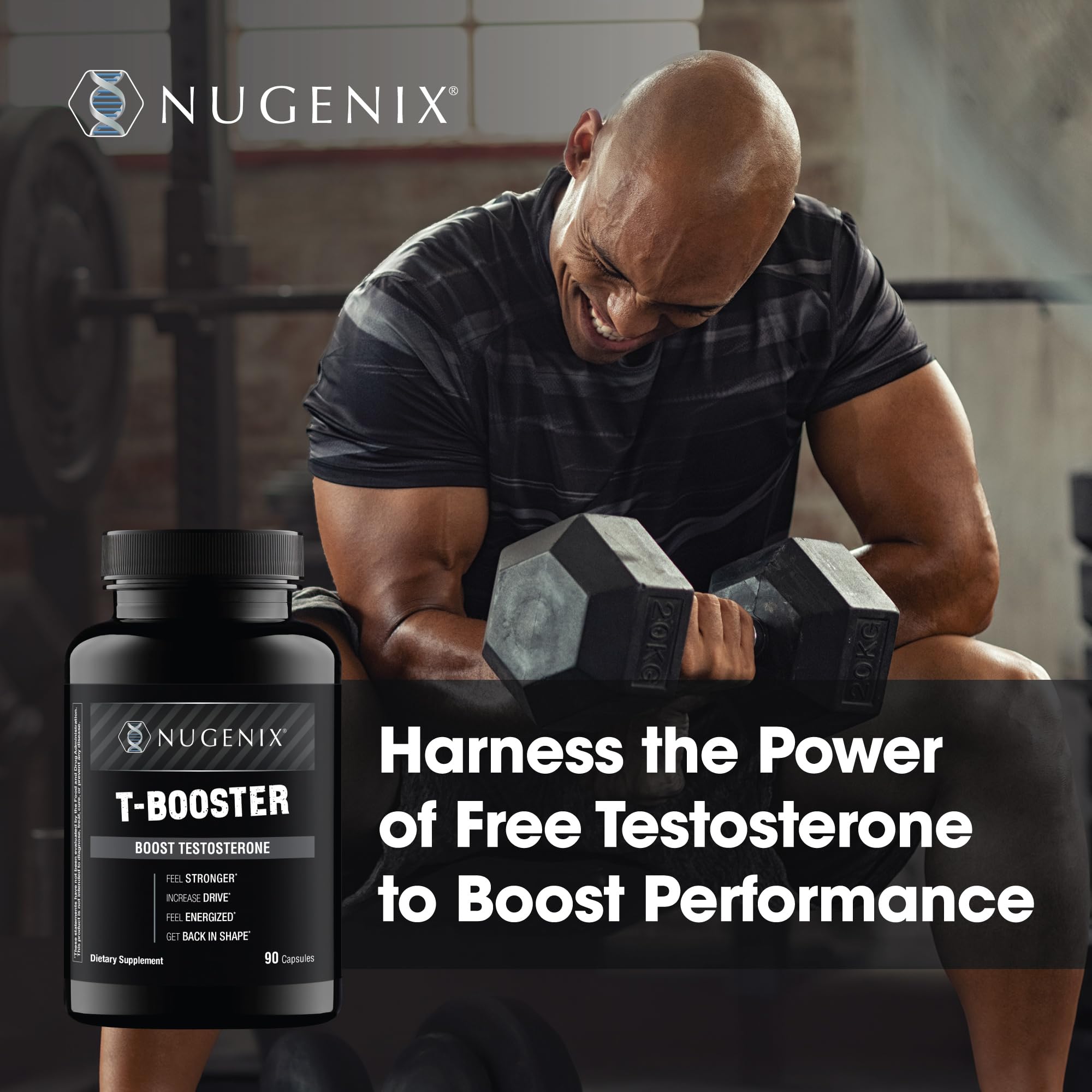 Nugenix cápsulas acercamiento con textura visible para mejor absorción y recuperación