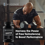 Nugenix cápsulas acercamiento con textura visible para mejor absorción y recuperación