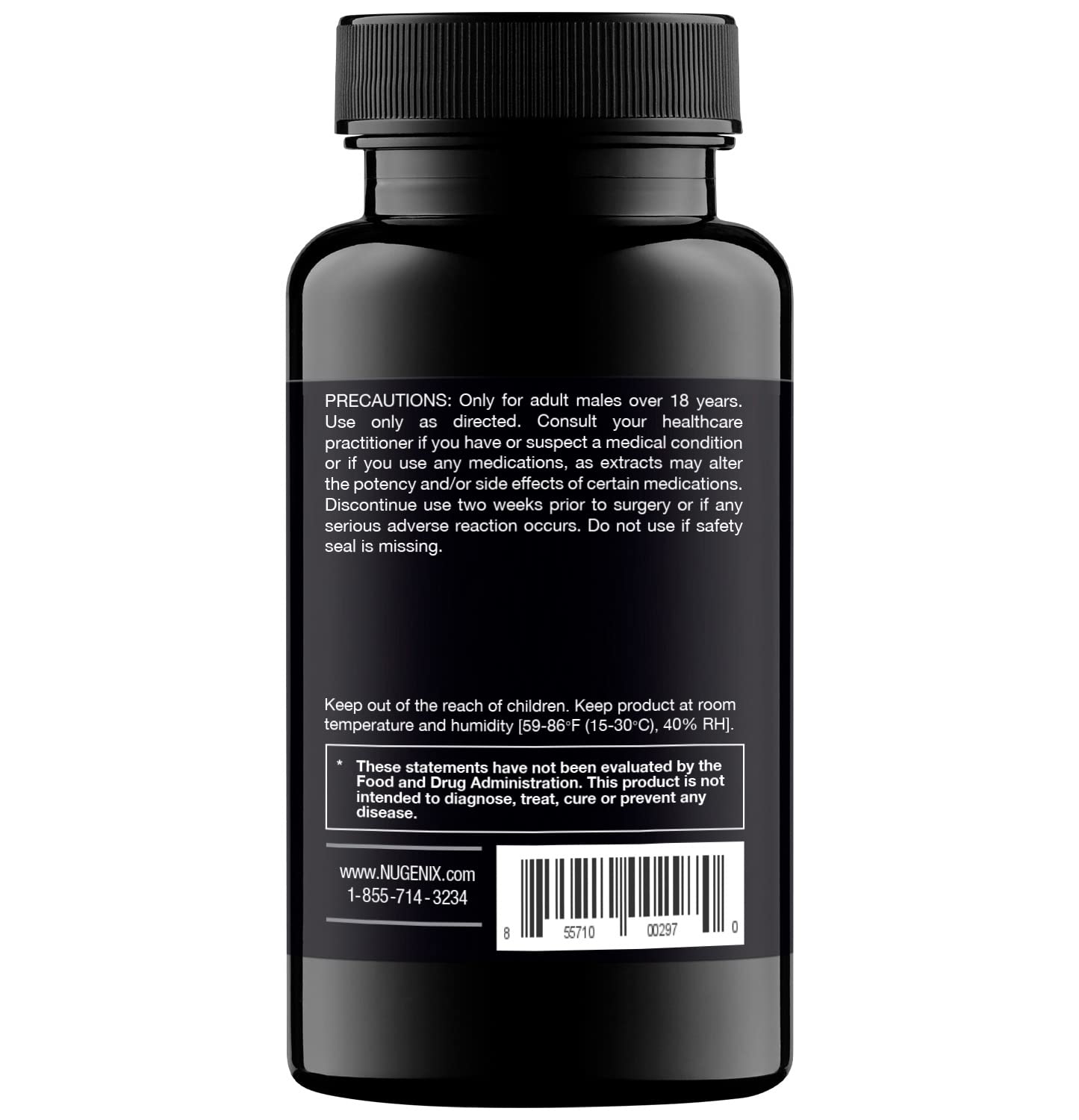 Nugenix lifestyle hombre relajado tras uso que sugiere equilibrio