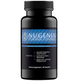 Nugenix envase frontal mostrando diseño y beneficio de control de estrés
