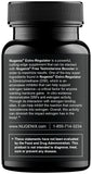 Nugenix Estro-Regulator etiqueta con ingredientes y detalles de fabricación segura