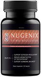 Nugenix Estro-Regulator envase frontal mostrando presentación y beneficio de regulación hormonal