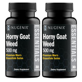 Nugenix muestra frente del envase y beneficios de vitalidad