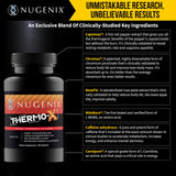 Nugenix Thermo‑X cápsulas en primer plano mostrando textura y pureza