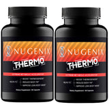 Nugenix Thermo frente del envase mostrando etiquetas y beneficios clave