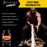 Nugenix Thermo detalle de textura de cápsula que transmite pureza