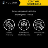 Nugenix detalle de cápsula que muestra textura y pureza del extracto