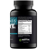 Nugenix bote junto a mano para mostrar tamaño y conveniencia