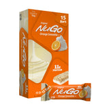 NuGo frente del paquete Orange Smoothie mostrando diseño y beneficios