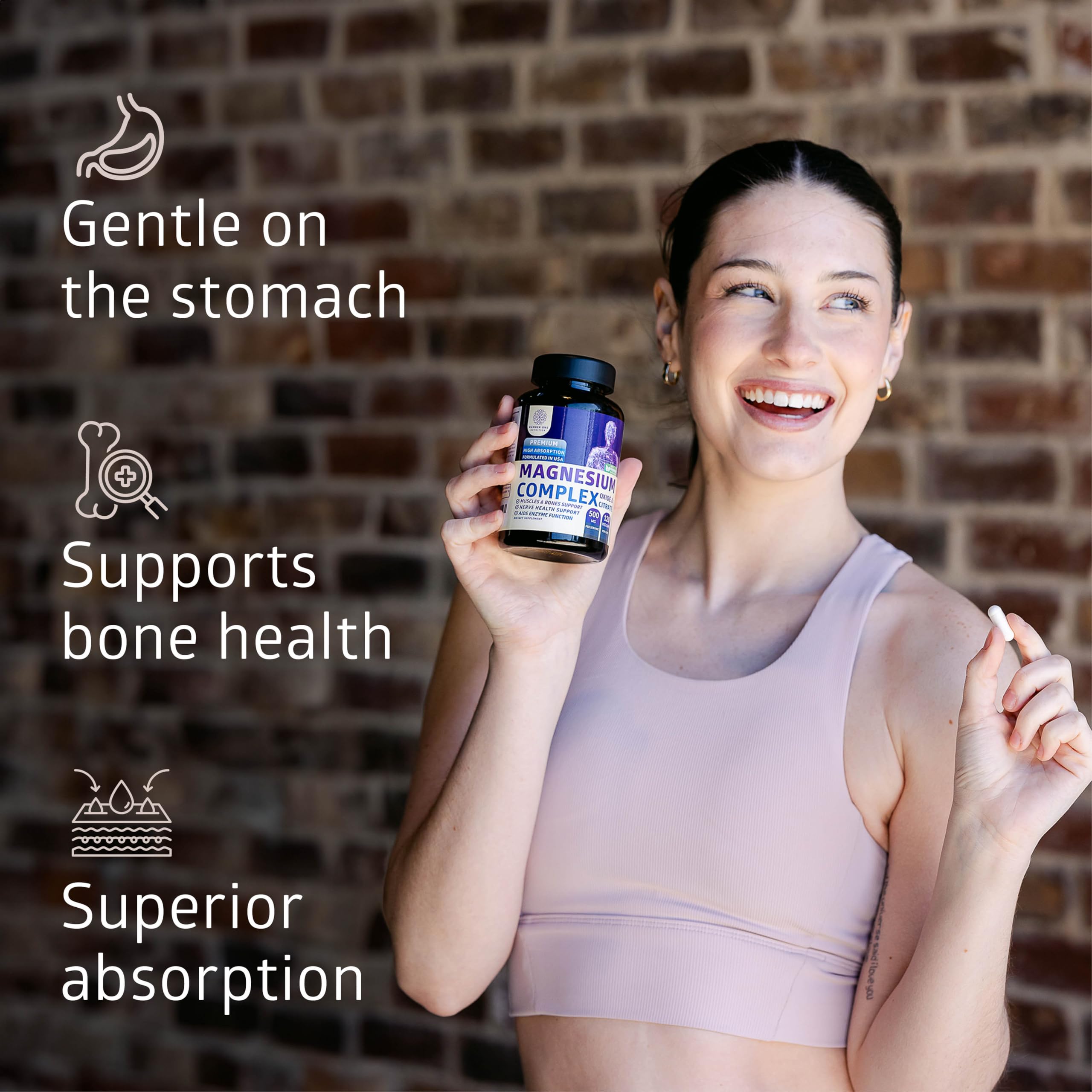 Number One Nutrition etiqueta con ingredientes y beneficios para transparencia y confianza