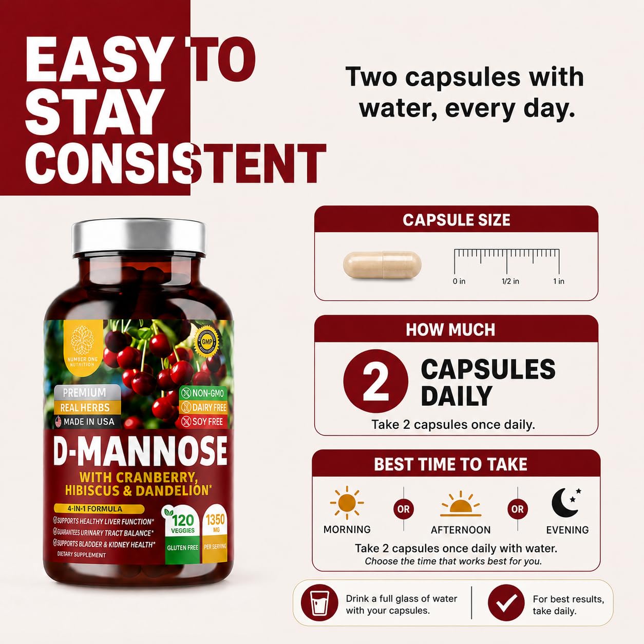 Number One Nutrition etiqueta nutricional ampliada con ingredientes y dosis claras