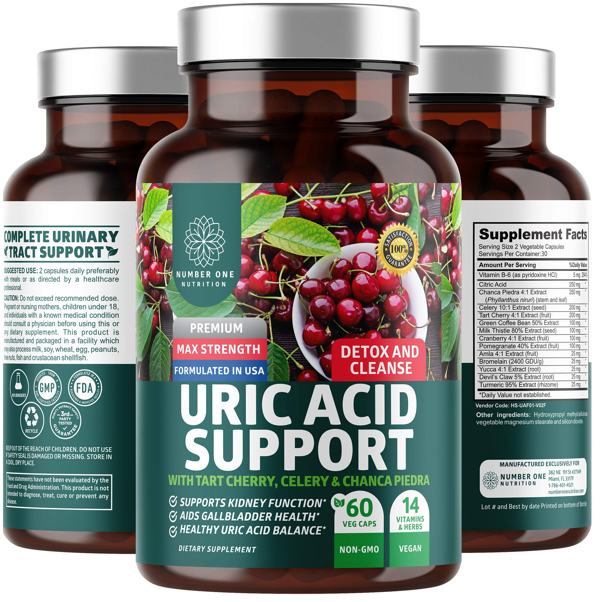 Number One Nutrition frente del producto mostrando etiqueta y beneficios
