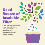 Nunaturals cuchara medidora con polvo de fibra de avena listo para usar