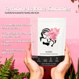 nuora detalle de etiqueta con ingredientes y beneficio de pH equilibrado