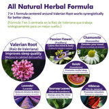 Nurbetoxa plantas utilizadas: valeriana, pasiflora y lavanda frescas
