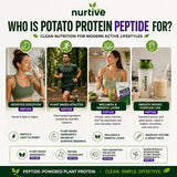 NURTIVE batido preparado con polvo, aporte proteico instantáneo