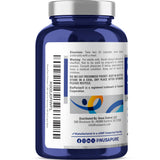 NusaPure detalle de etiqueta con dosis 1200 mg y Bioperine, confianza clara