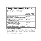 NusaPure etiqueta con información nutricional y dosis recomendada