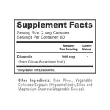 NusaPure etiqueta informativa con ingredientes y certificaciones