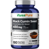 NusaPure frasco frontal mostrando etiqueta clara y beneficio de potencia