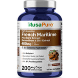 NusaPure frontal del envase mostrando design y cantidad 200 cápsulas