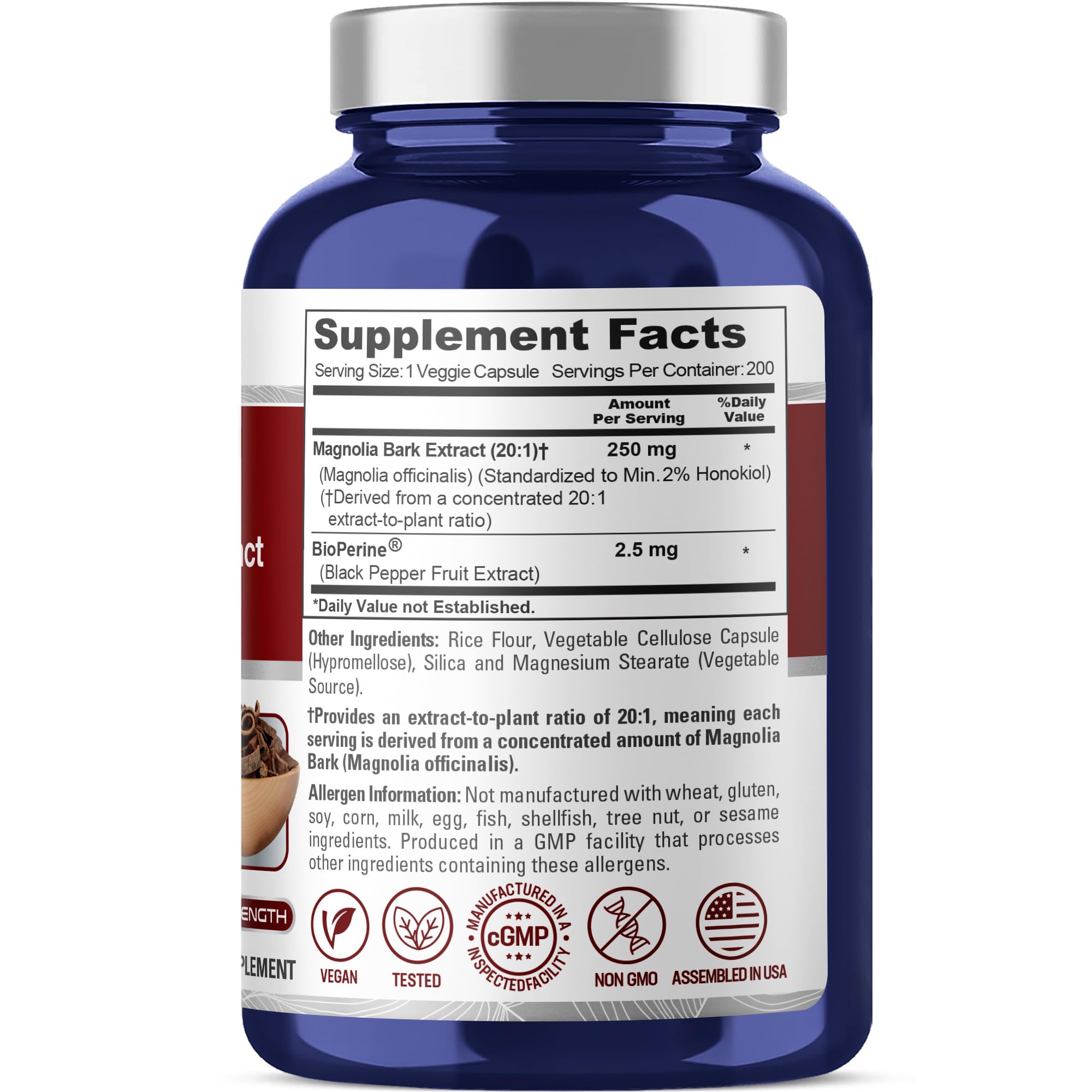 NusaPure cápsula vegetal en primer plano, detalle y fácil ingestión
