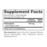 NusaPure etiqueta con ingredientes y sello cGMP visible